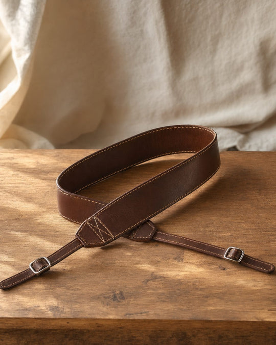 The Fotografo Leather Camera Strap