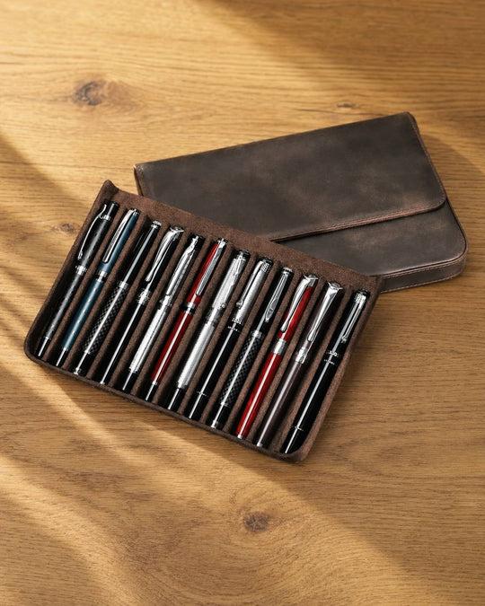 The Scrittore 12-Slot Pen Case