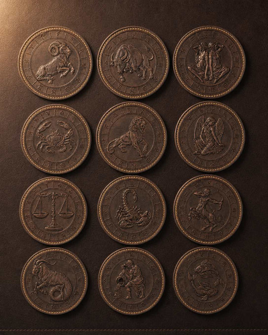 The Costellazione Zodiac Coaster Set