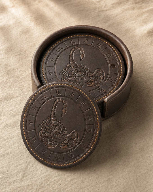 The Costellazione Zodiac Coaster Set