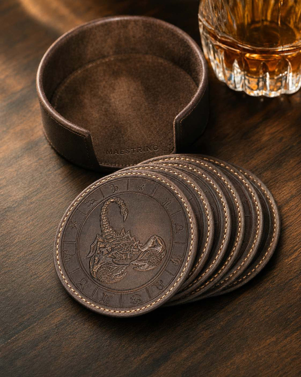 The Costellazione Zodiac Coaster Set