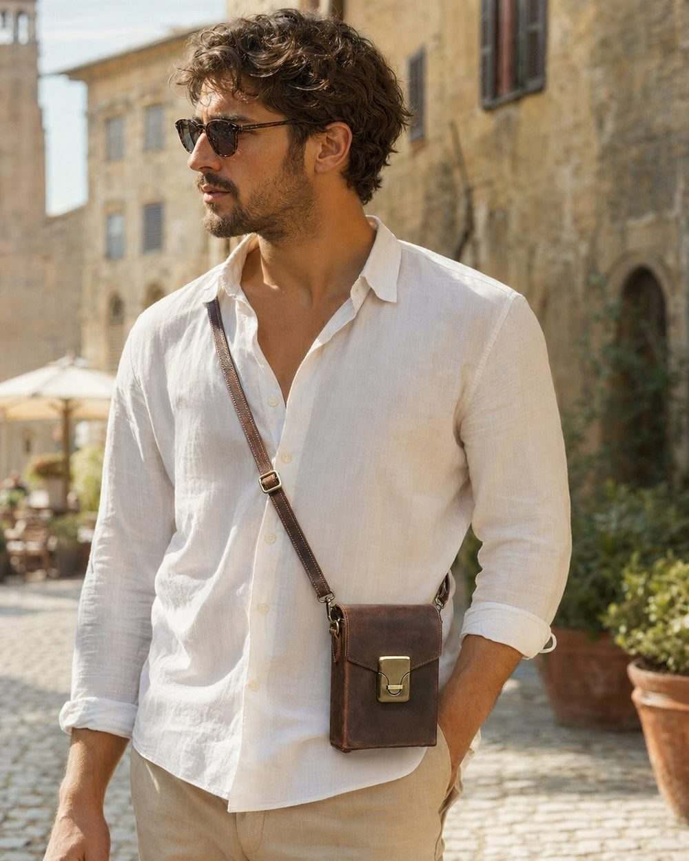 The Passeggiata Crossbody Phone Bag