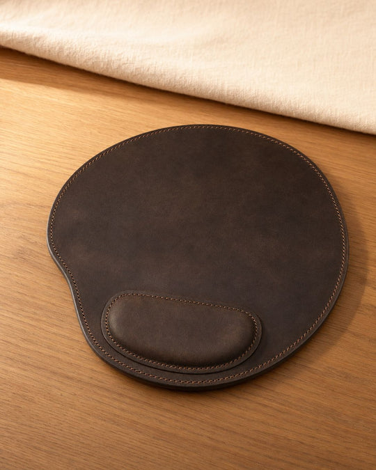 The Sollievo Leather Mouse Pad